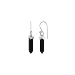 black tourmaline earrings