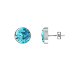 shattuckite cab earrings