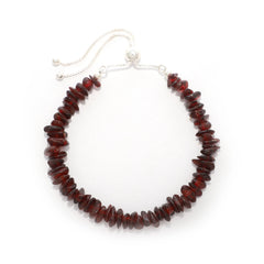 amber rough bracelet