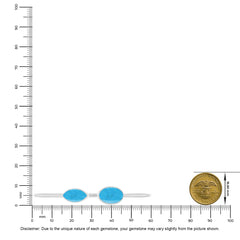 turquoise cab bracelet