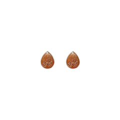 sunstone earrings