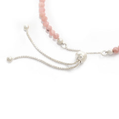 rhodochrosite cut bracelet