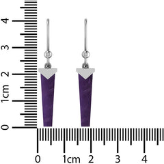 amethyst earrings