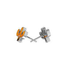 bumble bee slice earrings