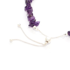 amethyst rough bracelet