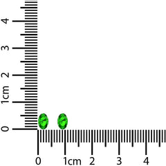 chrome diopside earrings