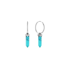 turquoise cut earrings