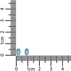 swiss blue topaz earrings