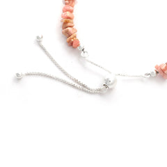 rhodochrosite rough bracelet