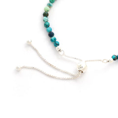 chrysocolla cut bracelet