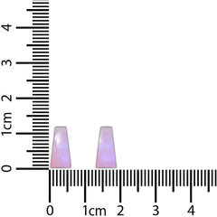 pink moonstone earrings