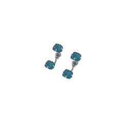 neon apatite earrings