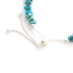 turquoise rough bracelet