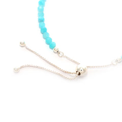 amazonite cut bracelet