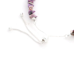 charoite rough bracelet