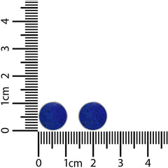 lapis lazuli cab earrings