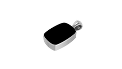 black onyx pendant