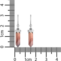 imperial jasper cut earrings