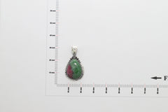 ruby zoisite pendant