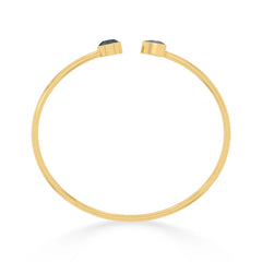 labradorite cut bracelet