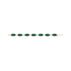 malachite chain bracelet