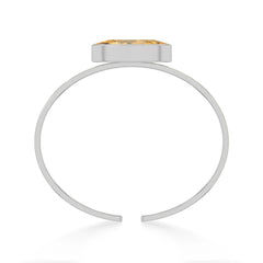 citrine cut bracelet