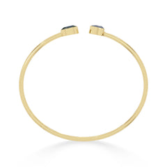 labradorite cut bracelet