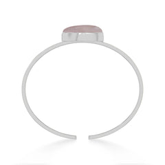 morganite rough bracelet