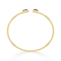 labradorite cut bracelet