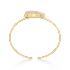 rose quartz rough bracelet