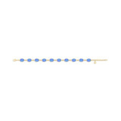 australian opal chain bracelet