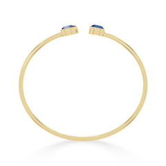 kyanite cut bracelet