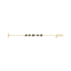 meteorite rough bracelet