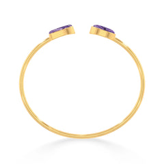 charoite cab bracelet