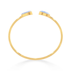 rainbow moonstone cab bracelet