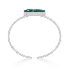 chrysocolla rough bracelet