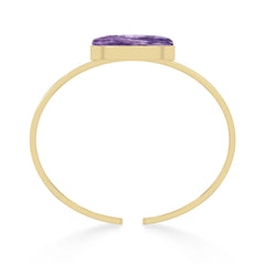 charoite rough bracelet