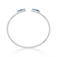 blue opal cab bracelet