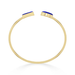 lapis lazuli cab bracelet