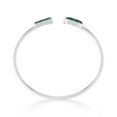chrysocolla cab bracelet