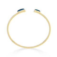 neon apatite twister bracelet