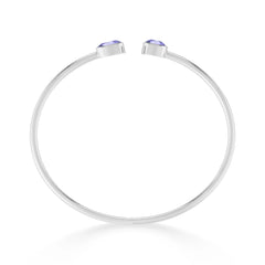 tanzanite cut bracelet