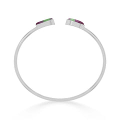 ruby zoisite cab bracelet