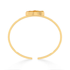 citrine rough bracelet