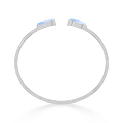 purple moonstone cab bracelet