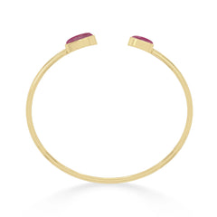 ruby twister bracelet