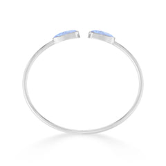 rainbow moonstone cab bracelet