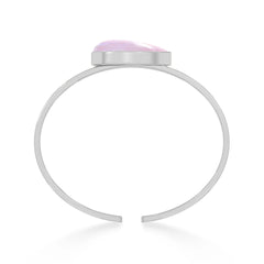 pink moonstone rough bracelet