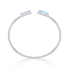 purple moonstone cab bracelet