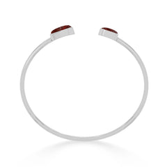 garnet twister bracelet